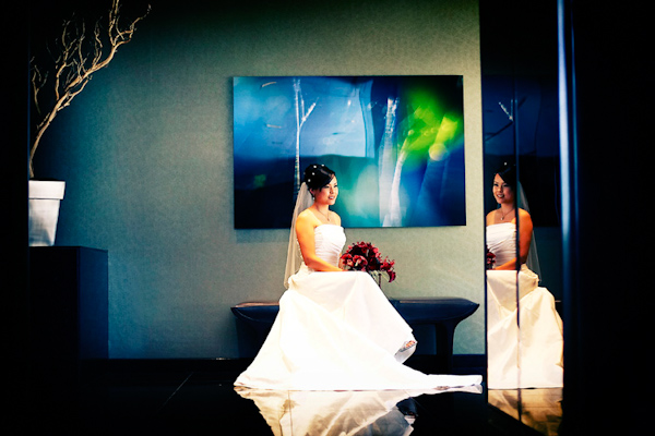 beautiful bridal portrait - photo by Seattle wedding photographer Yours by John
